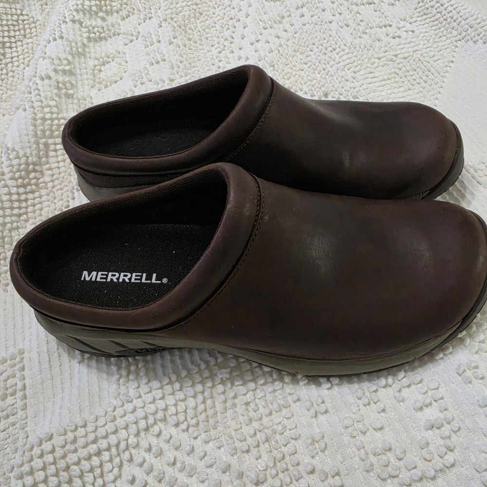 Merrell ENCORE NOVA 2 BRACKEN J48512 Women's Clogs Brown Size 10 Slip-On Mule